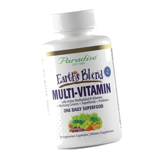 Paradise Herbs & Essentials Once Daily Multivitamin No Iron 30 Count
