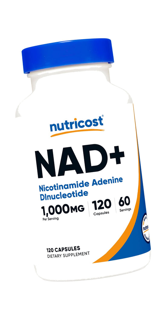 Nutricost NAD+ Supplement 1,000mg per Serving, 120 Capsules, 60 Servings