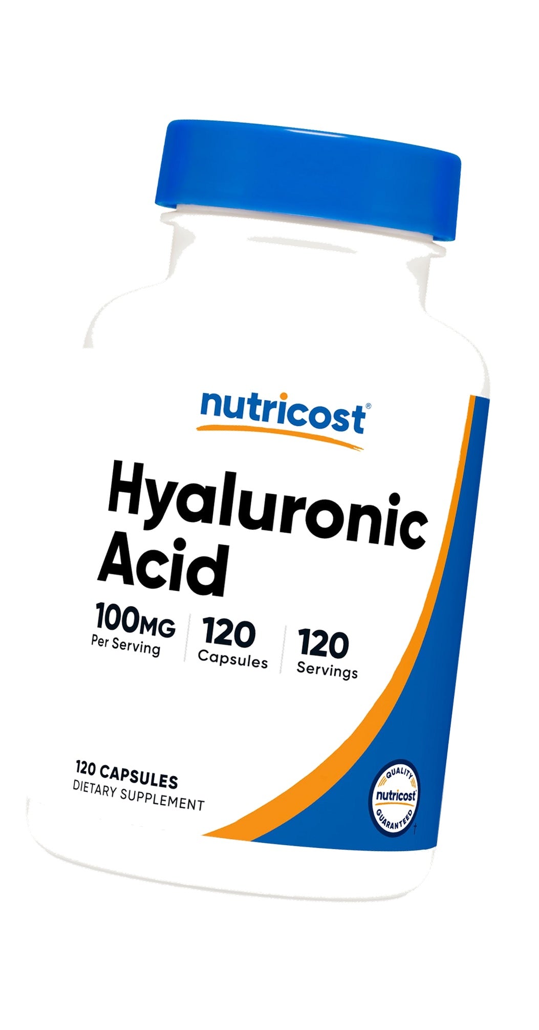 Nutricost Hyaluronic Acid Capsules 100mg,120 Vegetarian Capsules