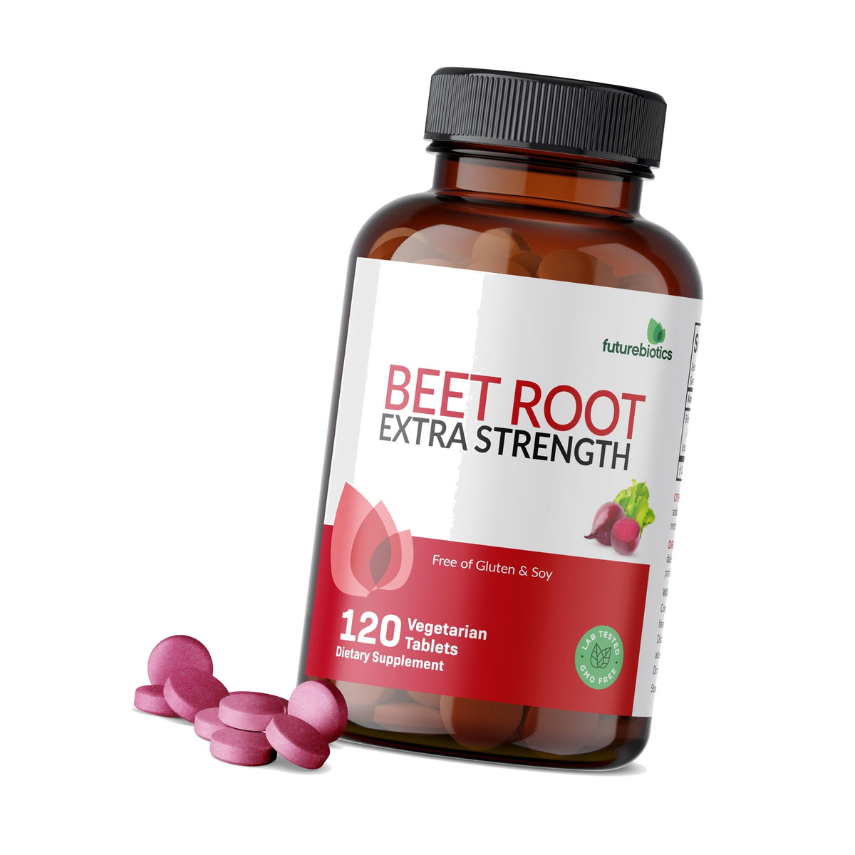 Futurebiotics Beet Root Extra Strength, Non-GMO, 120 Vegetarian Tablets