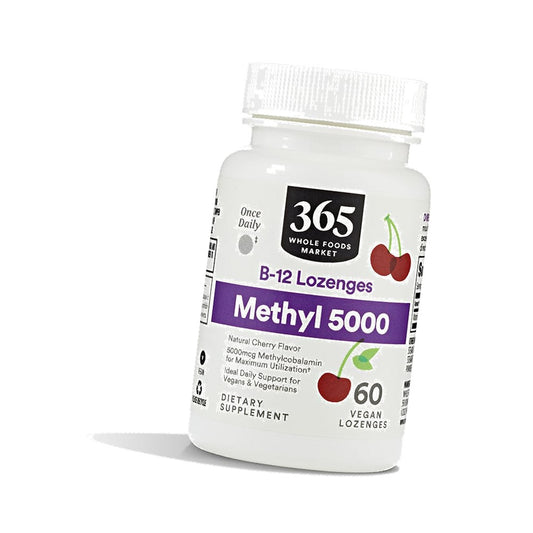 365 by Whole Foods Market, Methyl B-12 5000Mcg Cherry, 60 Lozenges