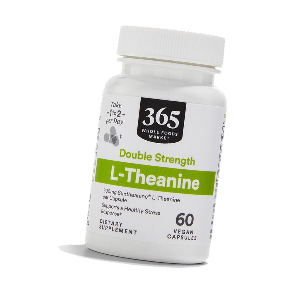 365 by Whole Foods Market, L Theanine Double Strength 200mg, 60 Count