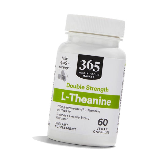 365 by Whole Foods Market, L Theanine Double Strength 200mg, 60 Count
