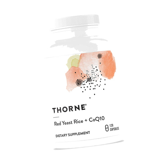 THORNE Red Yeast Rice + CoQ10, Provides Antioxidant Support*, 120 Capsules