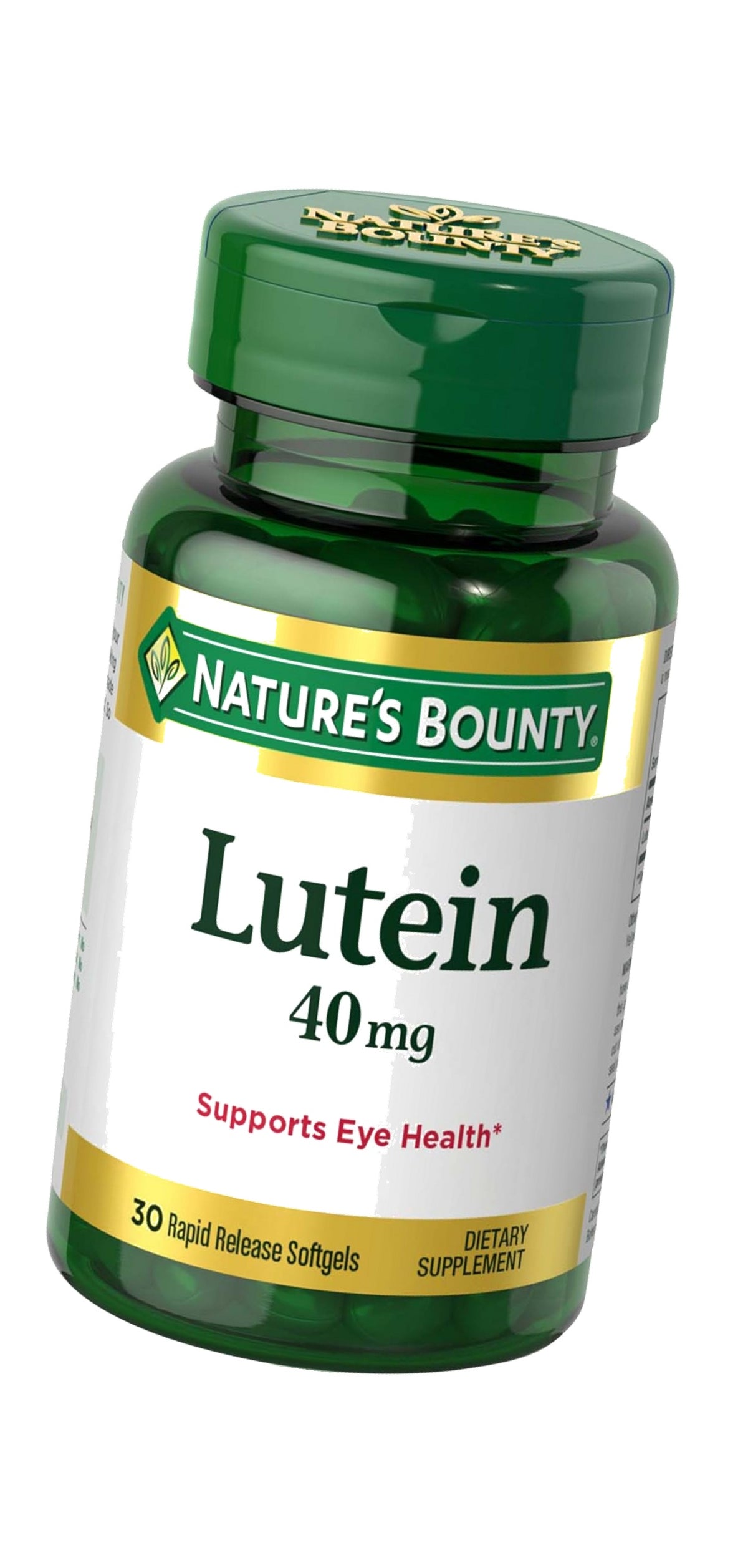 Nature's Bounty Lutein 40 mg, 30 Softgels
