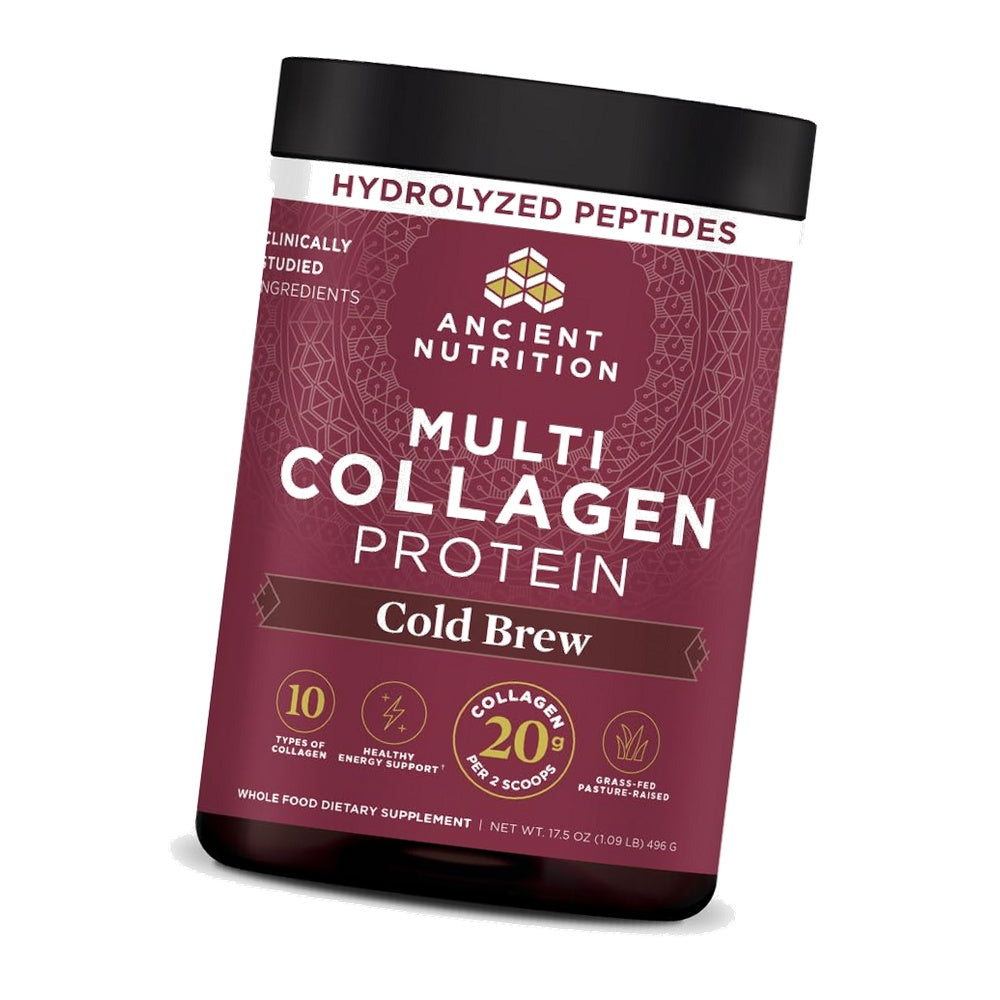 Ancient Nutrition Multi Collagen Protein, Hydrolyzed Peptides, Cold Brew