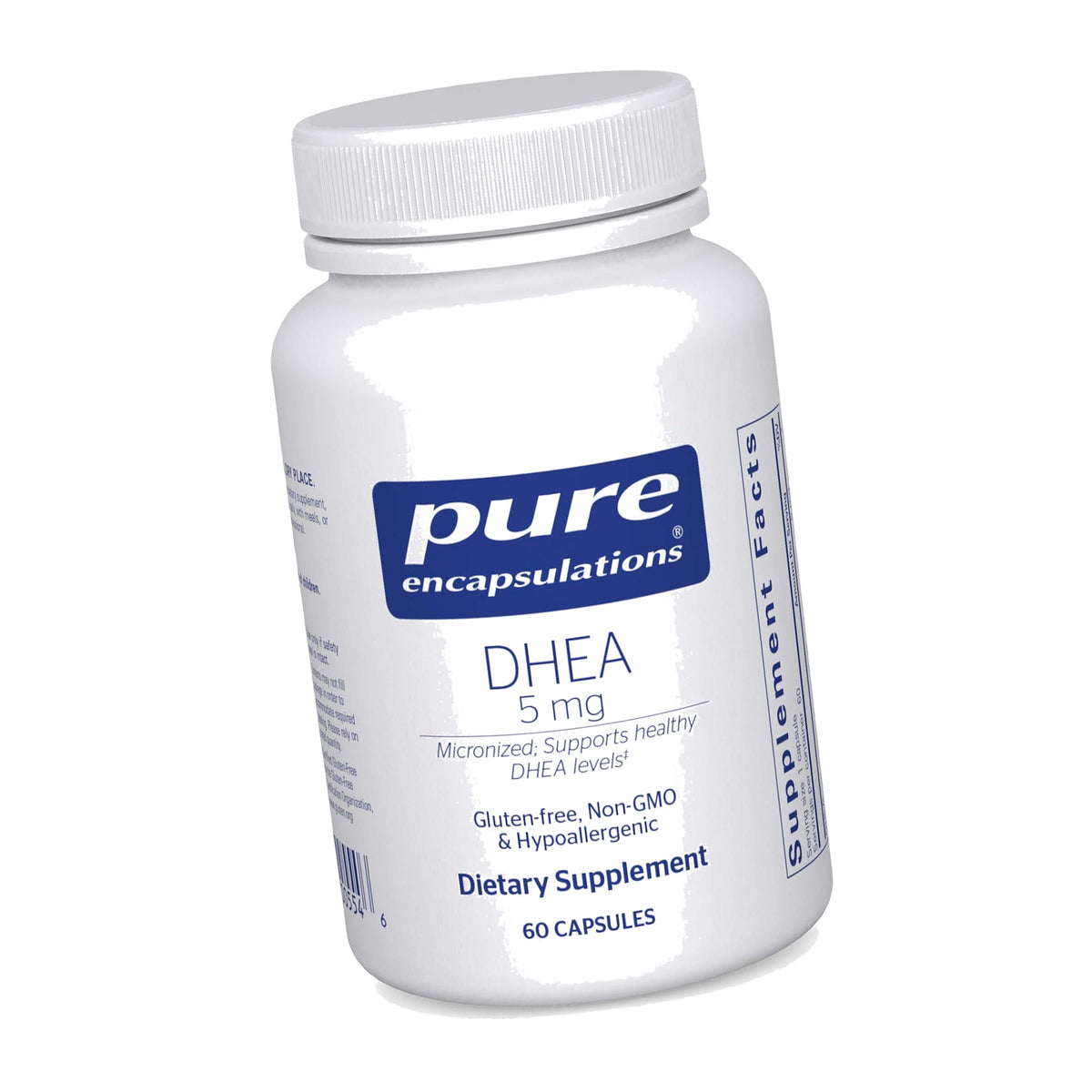 Pure Encapsulations DHEA 5 mg, 60 Capsules