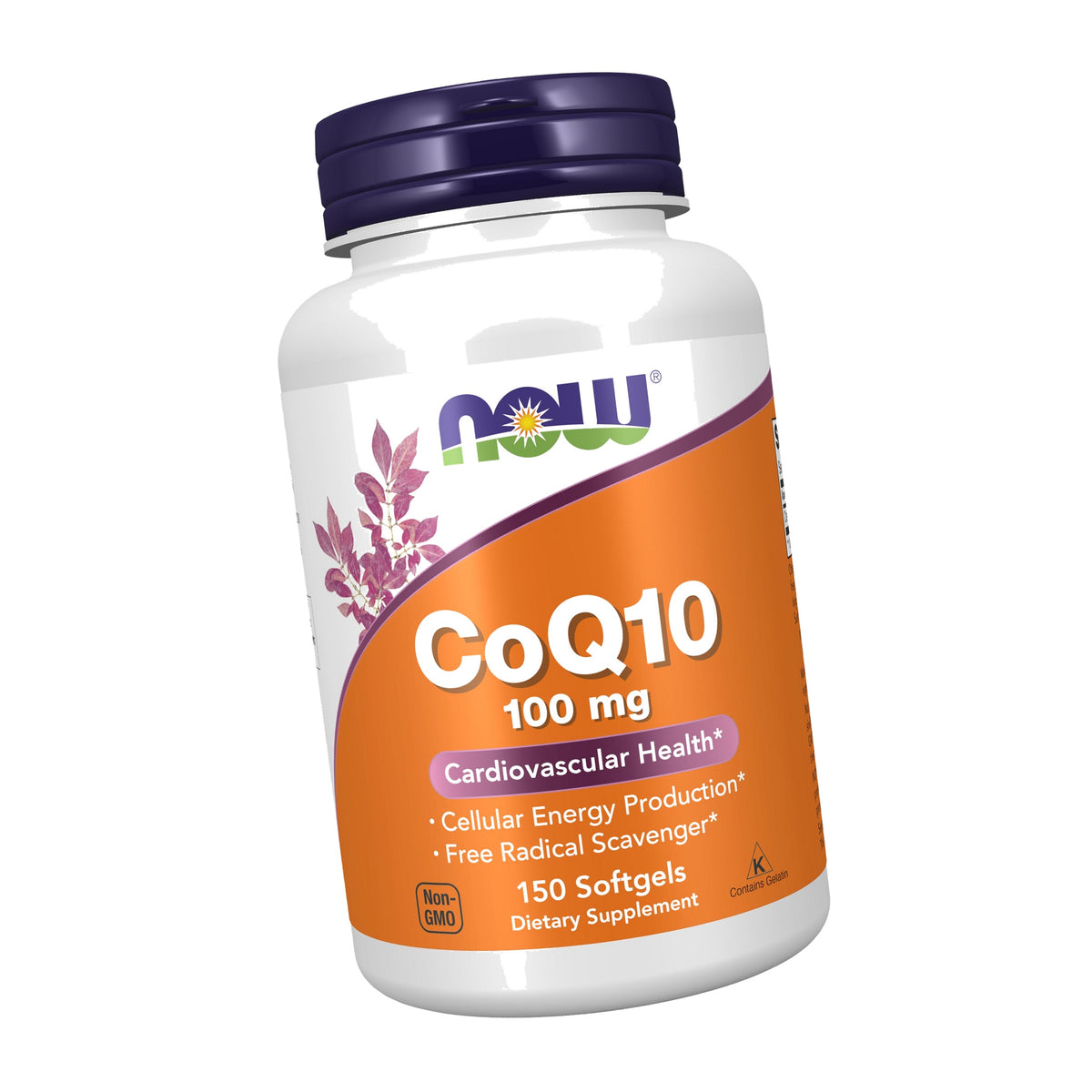 NOW Supplements, CoQ10 100 mg, Pharmaceutical Grade, 150 Softgels