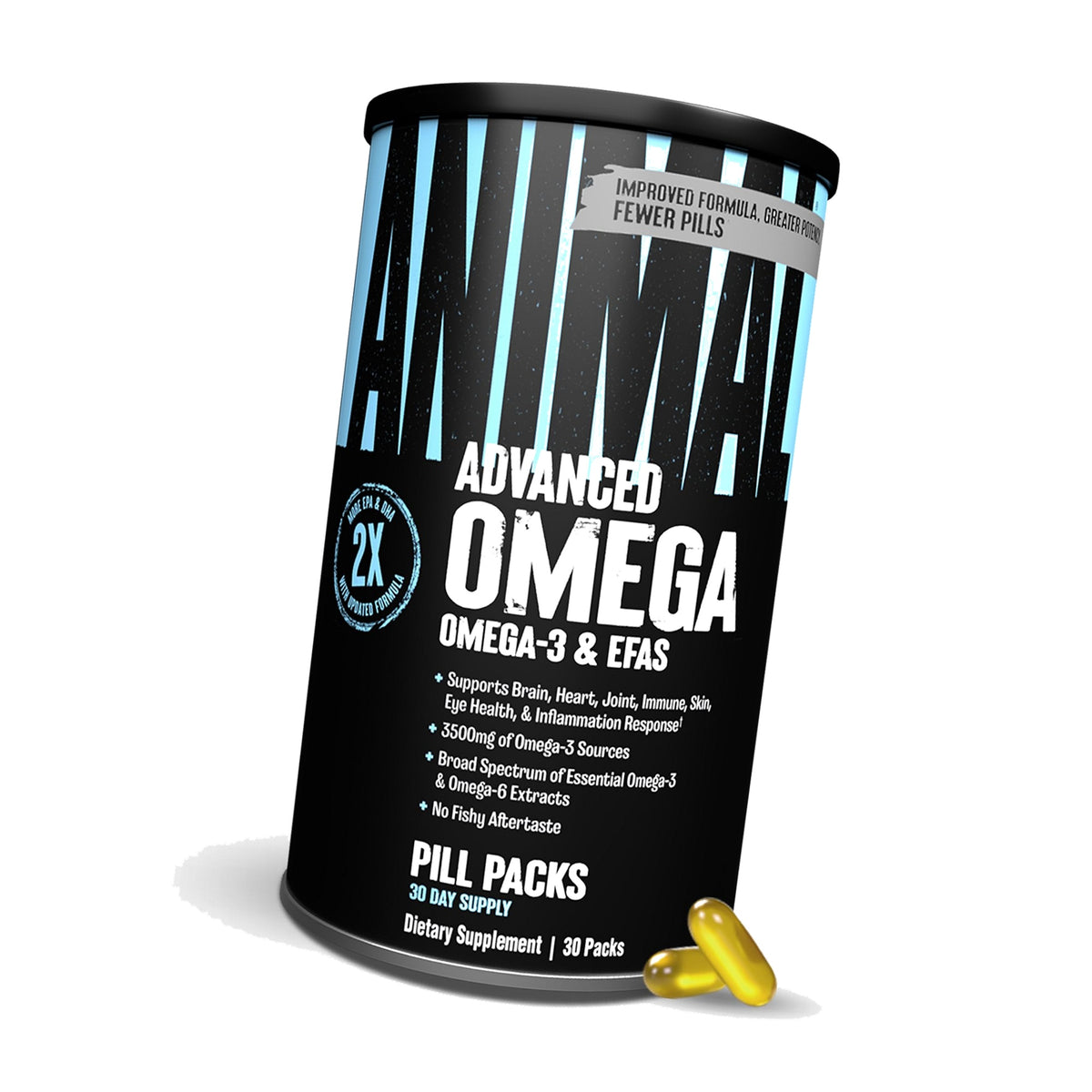 Animal Advanced Omega 3 Fish Oil Supplement for Men & Women | 30 Pill Packs
