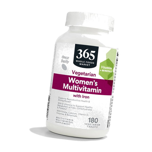365 by Whole Foods Market, Women's One Daily Multivitamin Tablets, 180 Count