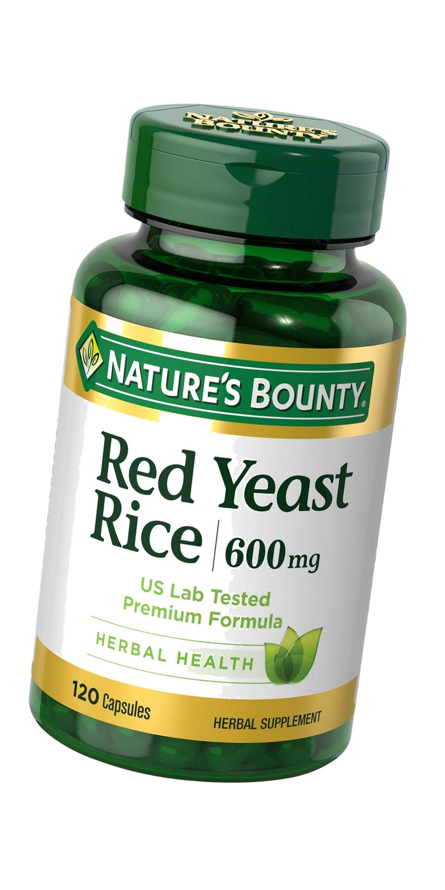 Nature's Bounty Red Yeast Rice Pills and Herbal Health Supplement