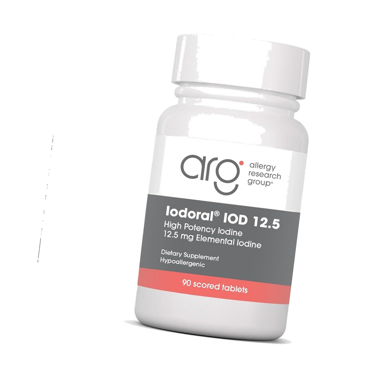 ARG Optimox Iodoral Iodine 12.5 mg Thyroid, 90 Tablets